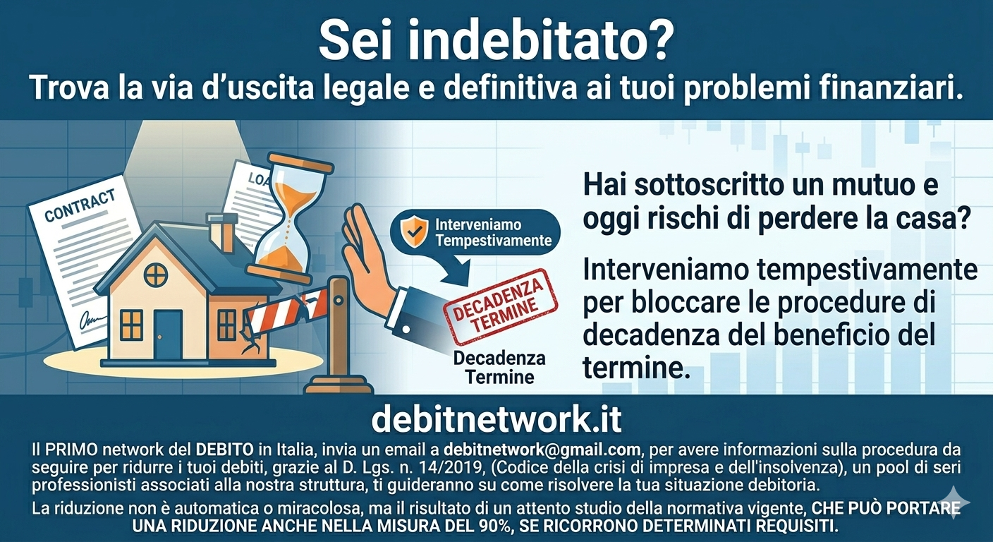 Rischio perdita casa